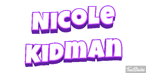 Nicole Kidman Effet de texte