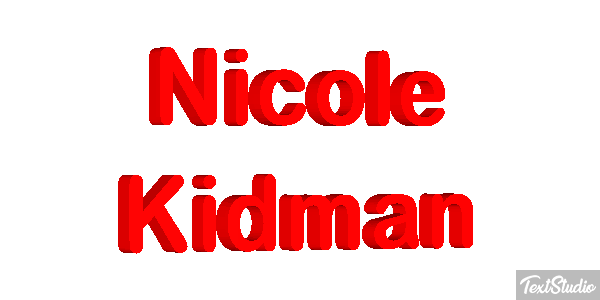 Nicole Kidman Effet de texte