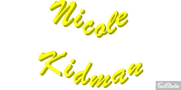 Nicole Kidman Effet de texte