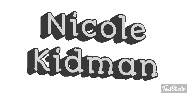 Nicole Kidman Effet de texte