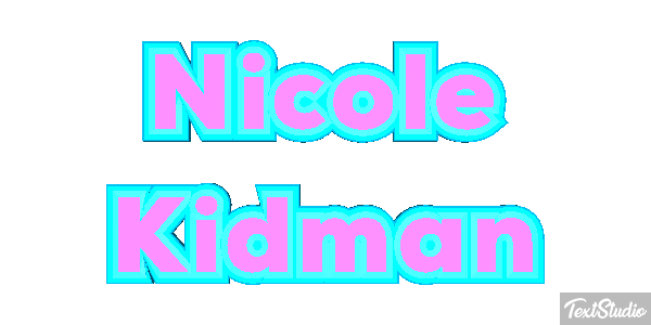 Nicole Kidman Effet de texte