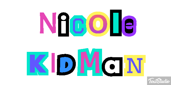 Nicole Kidman Effet de texte