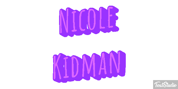 Nicole Kidman Effet de texte
