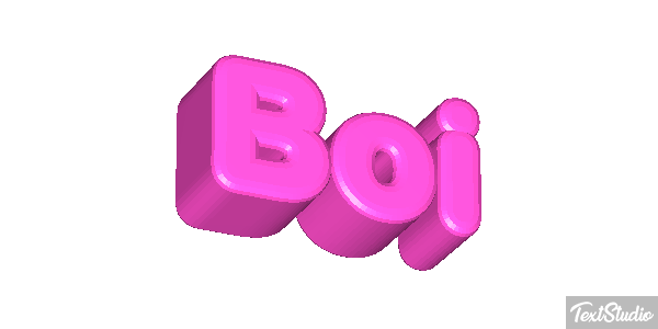 Boi Efeito do texto