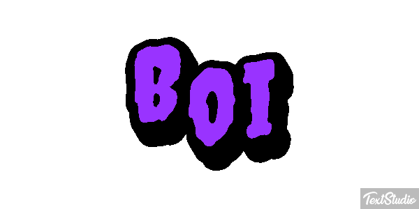 Boi Efeito do texto