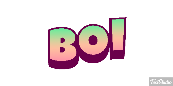 Boi Efeito do texto