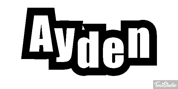Ayden Efeito do texto