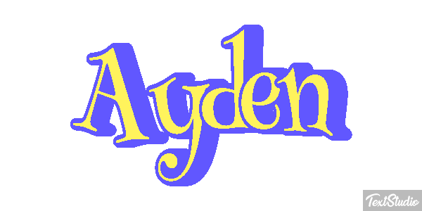 Ayden Efeito do texto