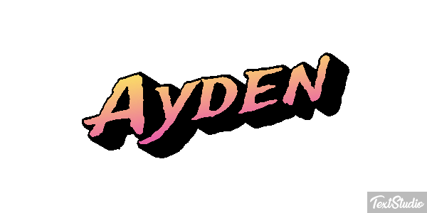 Ayden Efeito do texto