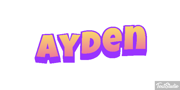 Ayden Efeito do texto
