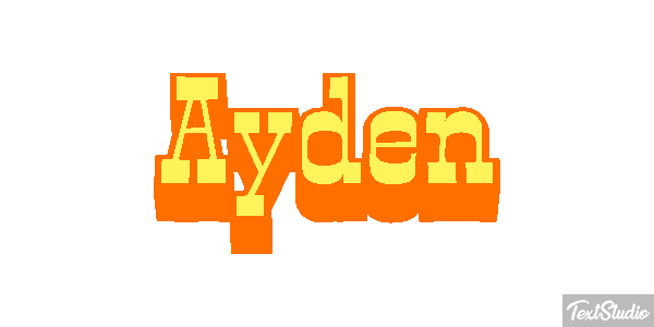 Ayden Efeito do texto