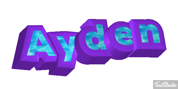 Ayden Efeito do texto