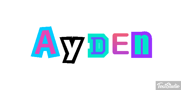 Ayden Efeito do texto