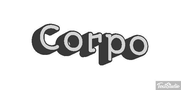 Corpo Effet de texte