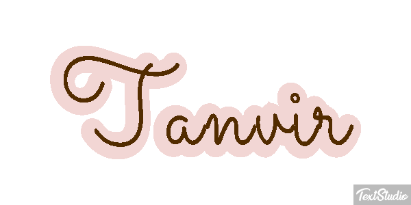 Tanvir Texteffekt