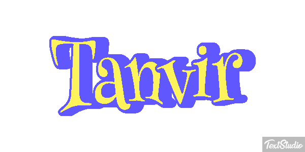Tanvir Texteffekt