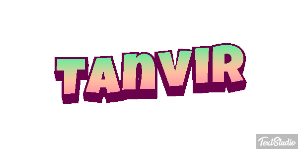 Tanvir Texteffekt