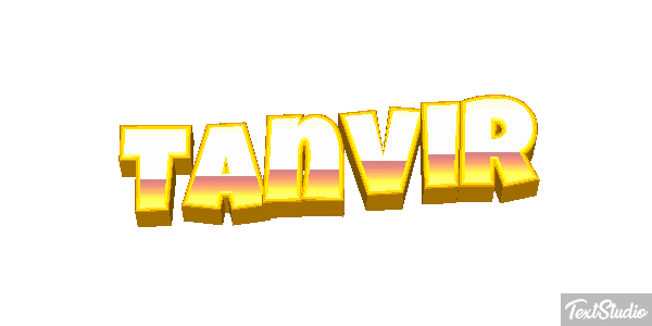 Tanvir Texteffekt