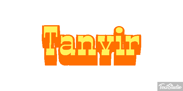 Tanvir Texteffekt