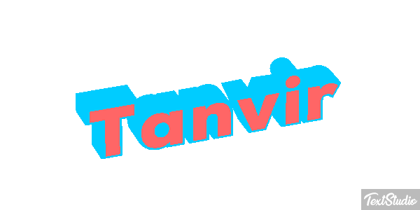 Tanvir Texteffekt
