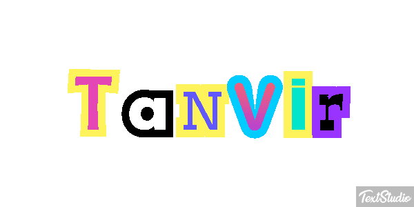 Tanvir Texteffekt