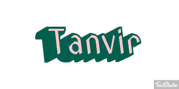 Tanvir Texteffekt
