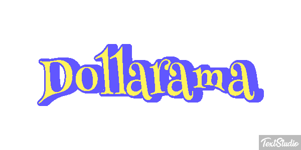 Dollarama Efekt tekstowy