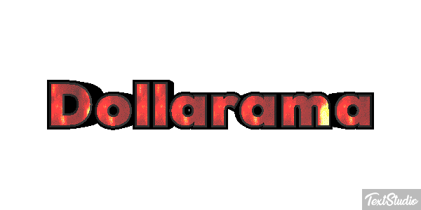 Dollarama Efekt tekstowy