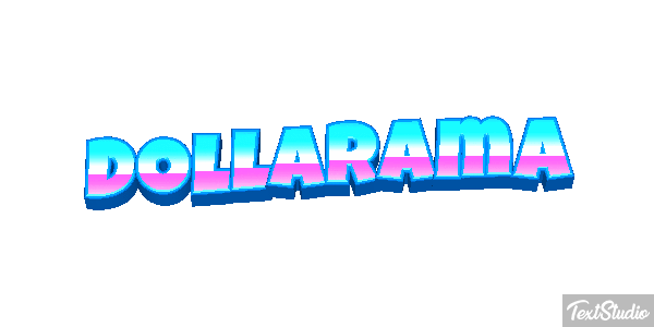 Dollarama Efekt tekstowy