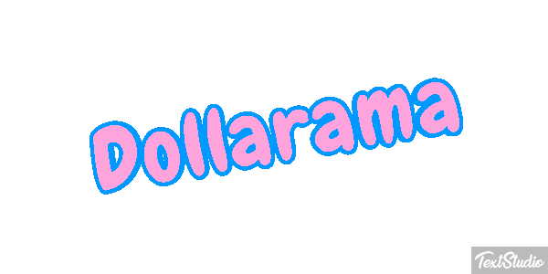 Dollarama Efekt tekstowy