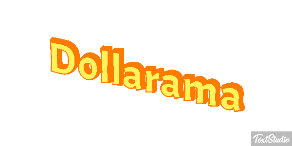 Dollarama Efekt tekstowy