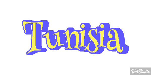 Tunisia Effetto testo