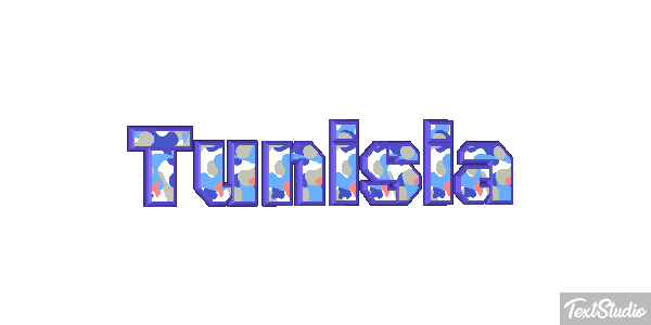 Tunisia Effetto testo