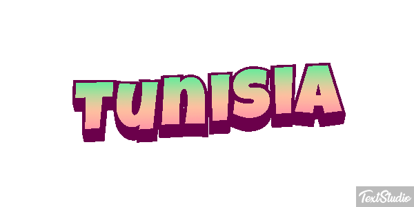 Tunisia Effetto testo