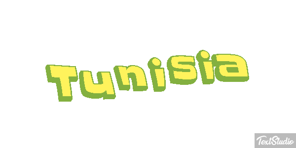 Tunisia Effetto testo