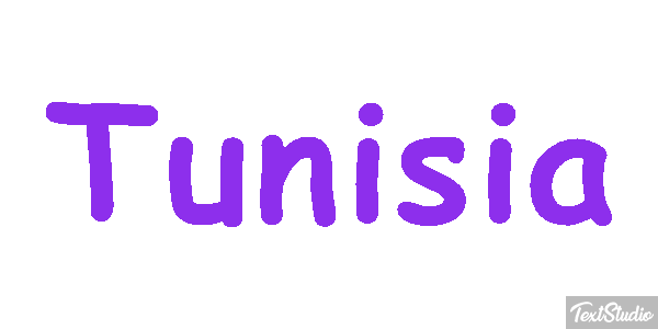 Tunisia Effetto testo