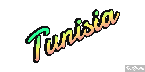 Tunisia Effetto testo