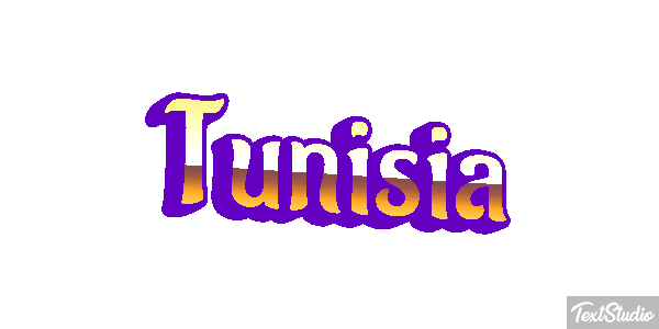 Tunisia Effetto testo