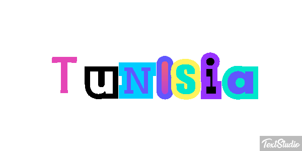 Tunisia Effetto testo