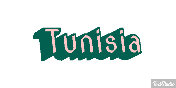 Tunisia Effetto testo