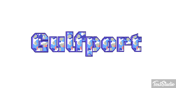 Gulfport テキスト効果