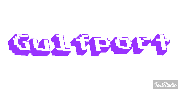 Gulfport テキスト効果