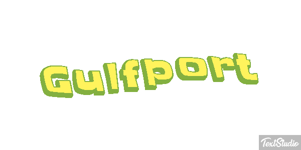 Gulfport テキスト効果