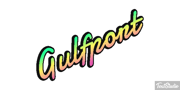 Gulfport テキスト効果