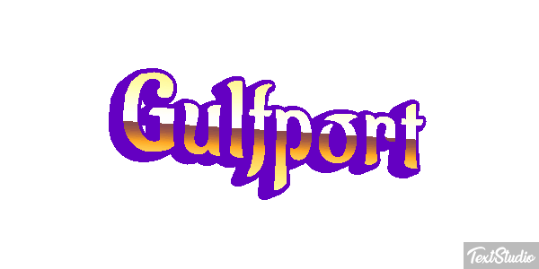 Gulfport テキスト効果