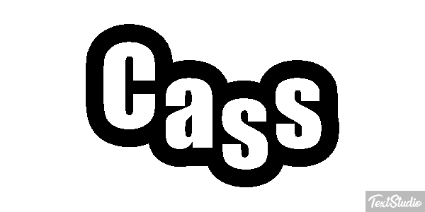 Cass Text effect