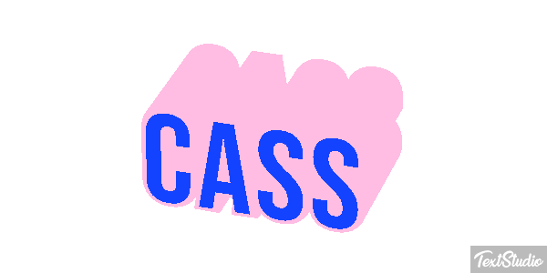 Cass Text effect