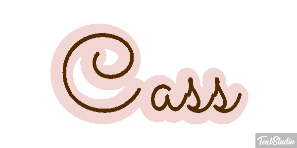 Cass Text effect