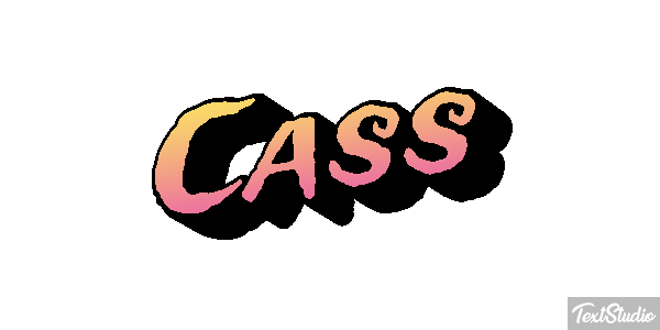 Cass Text effect
