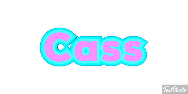Cass Text effect